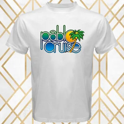 Pablo Cruise Movie Logo Men's White T-Shirt Size S - 5XL • $14.99