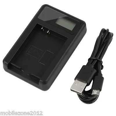 BCK7 Camera Battery Charger & USB Cable DMC-FS35 FS37 FS28 FT20 FX77 FX78  • £9.99