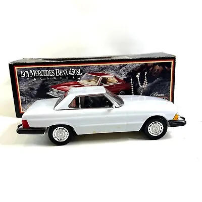 1974 Mercedes Benz 450SL Jim Beam Decanter White With Box Vintage Novelty • $53.50