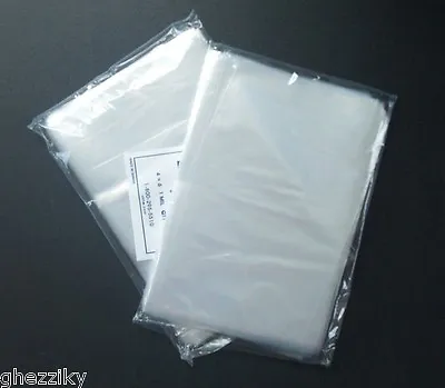 CLEAR POLY BAGS Large Small Plastic Packaging Open Flat Packing T-Shirt Apparel • $10.99