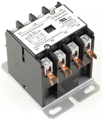 Cn-pbc404-480v Definite Purpose Contactor 40amp 4pole 480v Coil 40 Fla 50 Res • $49.99