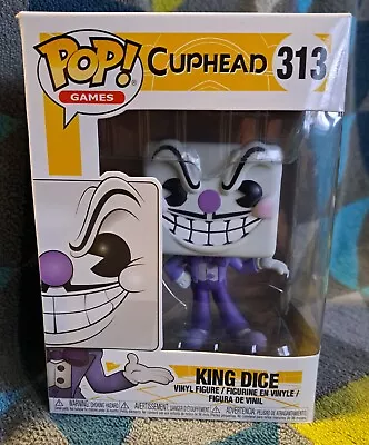 King Dice Pop 313 - CupHead - Funko Pop! Vinyl 2018 RARE Vaulted + Protector • $68.48