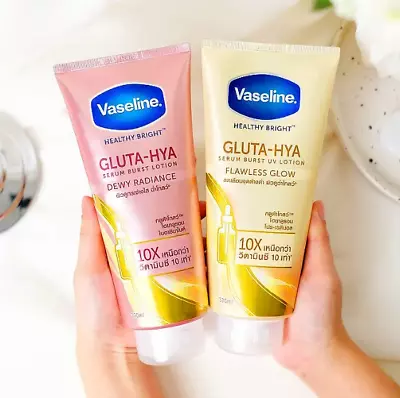 New Vaseline Gluta-Hya Dewy Radiance+Flawless Glow Serum-In-Lotion (Combo) 200ml • $28.50