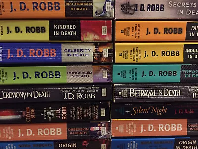 J.D. Robb (Nora Roberts) Build Your Own Paperback Lot Choose In Death Books! • $3