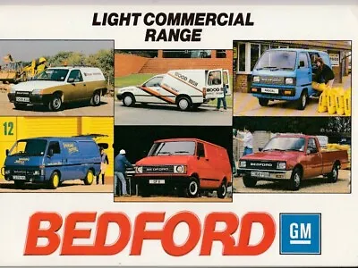 '87 BEDFORD LIGHT COMMERCIAL 44p UK Brochure RASCAL MIDI CF2 KB As HOLDEN SCURRY • $19.95