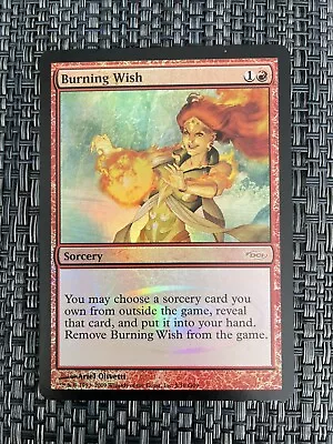 Burning Wish - Judge Promo - Lightly Played - Magic The Gathering - MTG • $25