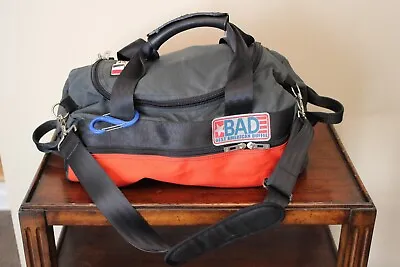 $75 • Buy Vintage 90s Best American Duffle Bad Bag Gym Weekend Color Blocking Travel Pack