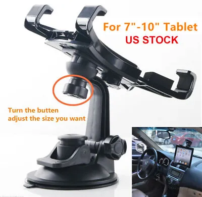 $13.69 • Buy Car Dashboard Tablet Mount Holder 360 Rotation For 7-10 Inch IPad Mini Samsung
