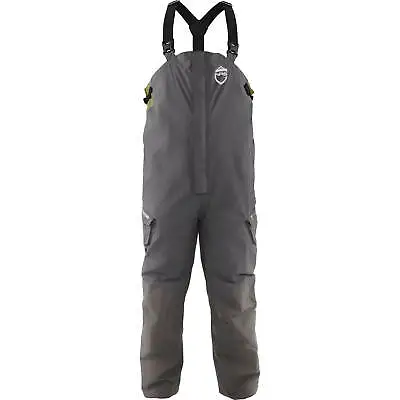 NRS Champion Bib Paddling Pants Dark Shadow Waterproof Angler Trousers Grey • $238.27