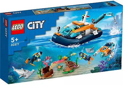 LEGO® City 60377 Explorer Diving Boat • $39.99