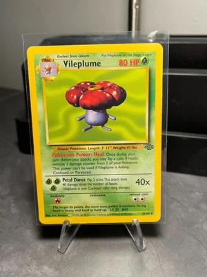 $0.01 • Buy Vileplume 31/64 Jungle Rare Pokemon Card Non-Holo
