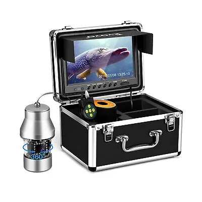 Eyoyo Underwater Fishing Camera Video Fish Finder DVR Function 9 Inch Large C... • $468.43