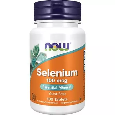 NOW Foods Selenium 100 Mcg 100 Tabs • $7.80