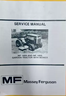 TRACTOR SERVICE PARTS & Repair MANUAL Fits MASSEY FERGUSON MF 1655 For MF1655 • $22.88