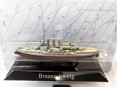 Atlas Editions 1:1250 Scale SMS Braunschweig Liner / Warship 1902 Warships • £10.46