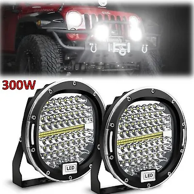300W LED Work Light Bar Spot Beam Fog Light Offroad Driving Headlamp For Jeep • $71.99
