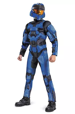 Halo Spartan 2 Blue Classic Muscle Child Costume • $37.11