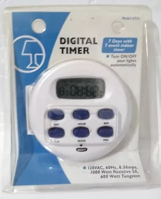INTERMATIC Digital Timer Model DT3C / TM 012  Open Box • $14.95