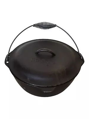 Lodge 10 Inch Cast Iron Dutch Oven  With Lid Made In USA • $39.99