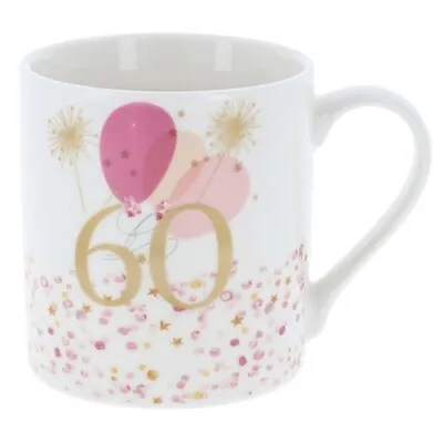 £10.29 • Buy Rush Blossom Age Mug 60th Birthday Boxed Fine China Mug