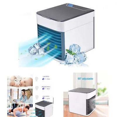 Portable Air Conditioner Mini Purifier Cooler Small Personal Ac Unit Evaporative • $24.99