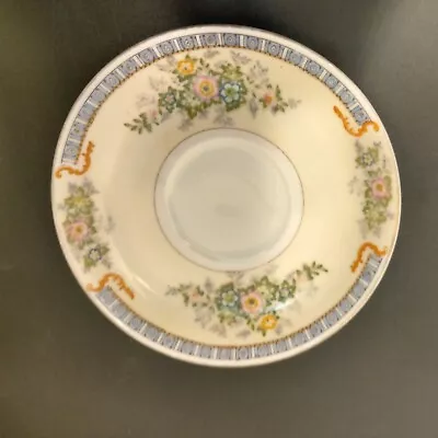 Meito China Cecil Saucer Blue Yellow Floral Vintage Japan • $2.80