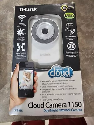 D-Link Cloud Camera 1150 Day Night Network Camera DCS-933L  Reduced!!!! • $29.95