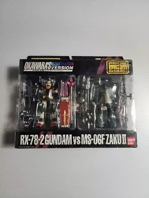 Bandai Mobile Suit In Action Figure MSIA Gundam Vs Zaku II Okawara's Version • $54.99