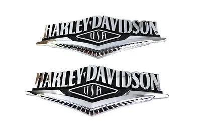 Factory Style Tank Emblem Set For Harley Davidson ( Metal Constructed ) • $295.95