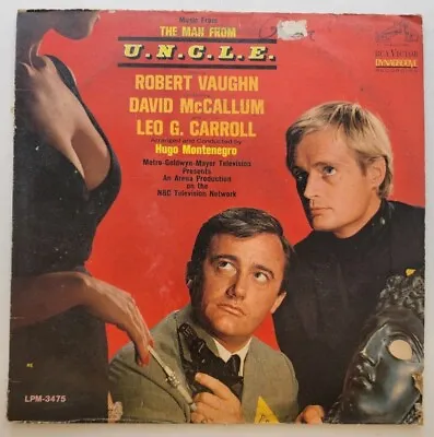 Hugo Montenegro  The Man From Uncle  1965 RCA Vinyl LP Album Record LPM3475 • $12.90