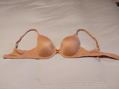 Victoria's  Secret Bra Nude Color Lined Perfect Coverage Size 34C • $10