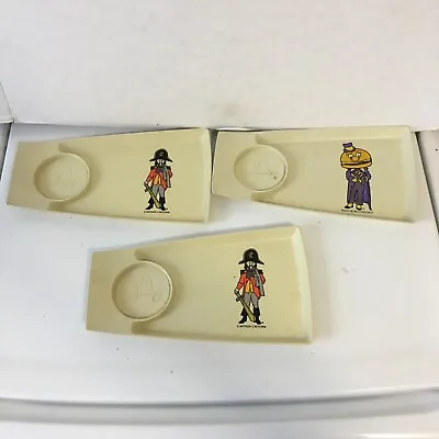 McDonald’s Vintage Collectible Meal Trays Captain Crook Mayor McCheese 1977 • $19.96