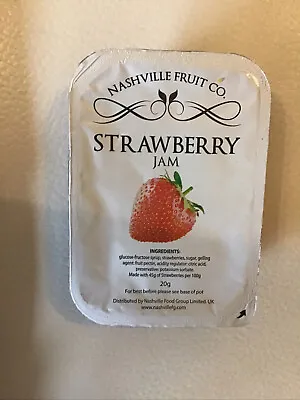 Strawberry Jam Portions 35 X 20g - Nashville Fruit Co & Bonne Maman X 7 X 15g • £8.25