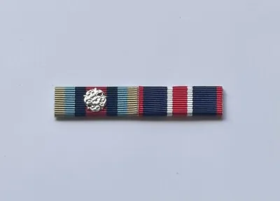 £7.75 • Buy Afghanistan R & Coronation 2023 Medal Ribbon Bar Sew On Or Pin Jacket Rosette