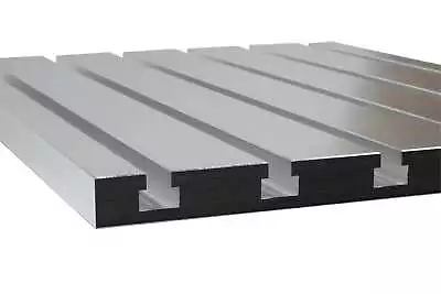 T Slot Fixture Plate 12  X 9  Aluminum T-track Metalworking Cnc Bed • $265