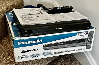 PANASONIC DMR EZ-27EB Freeview DVD Recorder + Remote / Manual • £60