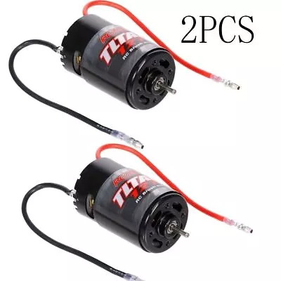 1/2PCS PACK 550 Brushed Motor For 1/10 SCX10 AXI03007 90046 TRX4 TRX6 RC Car • $19.55