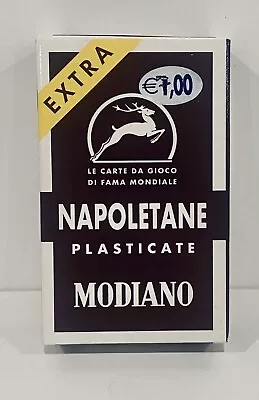 Modiano Napoletane 97/38 Italian Playing Cards Plasticate Sealed • $14.99