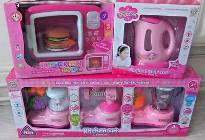 £13.99 • Buy Boys Girls Childrens Kids Kitchen Play Set Pretend Toy Game Tools For Xmas Gift