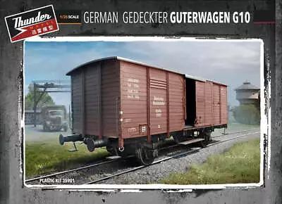 Thunder Models 35901 1:35 German Railway Wagon Gedeckter Guterwagen G10 • £45