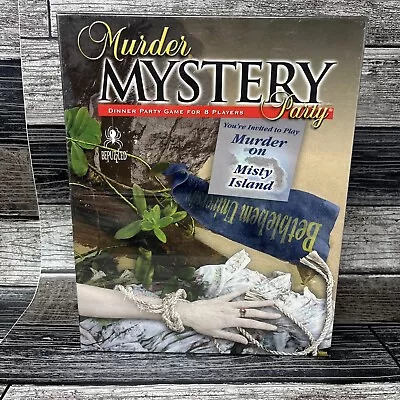 Murder Mystery  Murder On Misty Island  The Party Game Sealed Brand New • $12.95