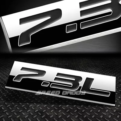 Metal Emblem Car Bumper Trunk Fender Decal Logo Badge Chrome Black 7.3l 7.3 L • $5.25