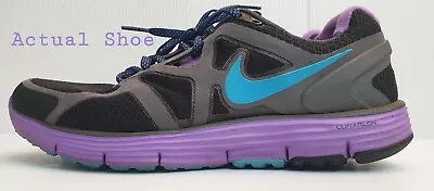 Women's NIKE LUNARGLIDE 3 : US 6 AU 6 Runners Shoes Purple FIT SOLE Australia • $35