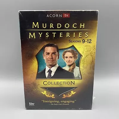 Murdoch Mysteries: Seasons 9-12 Collection DVD NEW SEALED! • $74.99