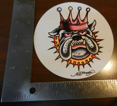 New Ed Hardy Crown Bulldog Sticker • $5.99