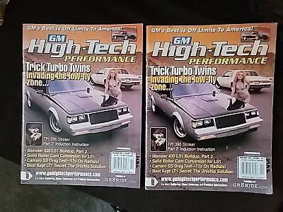 2 GM HIGH TECH  Magazine Nov 01 Buick Regal Turbo Ttype T-type GnX • $6