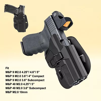 MP9 M2.0 Holster Fit S&W M&P 40 MP 9 CORE M2.0 MP 9 M2.0 CORE PRO Holder OWB • $21.79