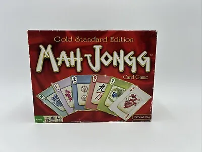 Mah Jongg Card Game Gold Standard Edition - Official Play By Winning Moves Games • $9.99