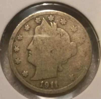 1911 United States Liberty V Nickel --G • $2.99