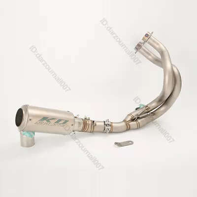 For Kawasaki Ninja 650 Z650 ER6N Versys 650 Full Exhaust Header Pipe Tip Muffler • $240.07